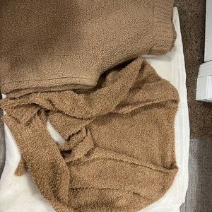 SKIMS Cozy Knit Pant and Shirt